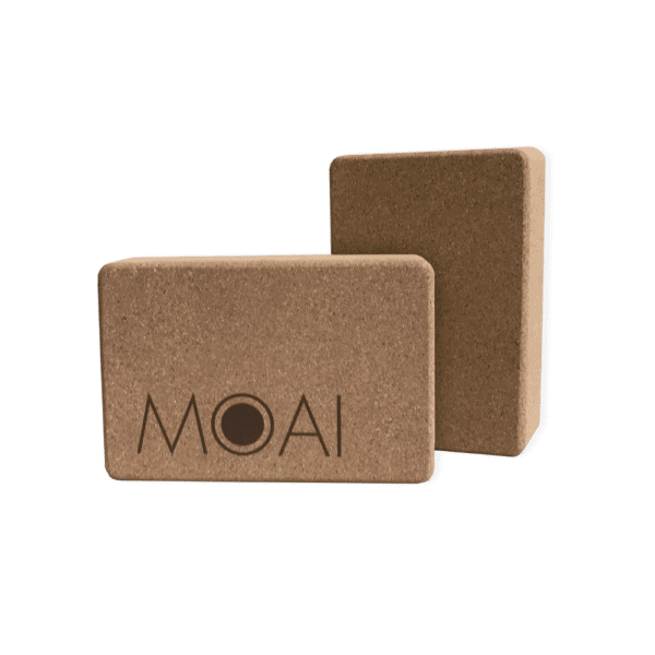 MOAI Kork-Yogablöcke Set